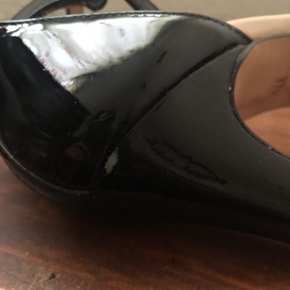 Pair of lovely black patent Repetto heels - Picture 4 of 4